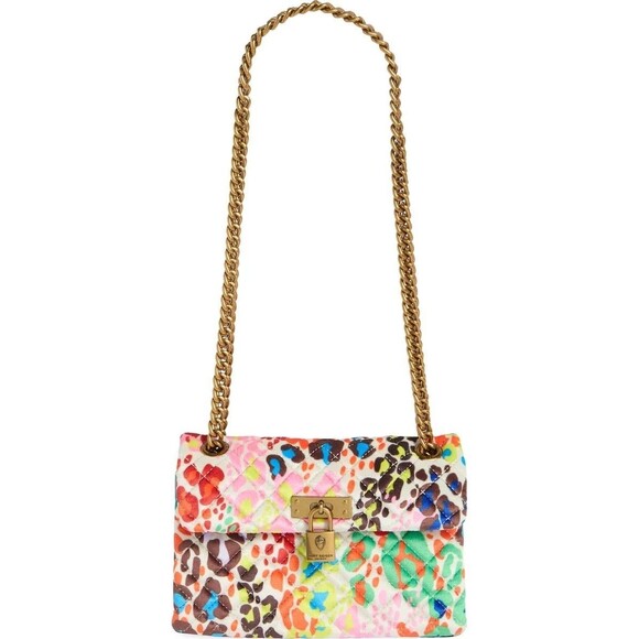 KURT GEIGER Mini Brixton Velvet Multicolor Shoulder Bag NWT - Picture 4 of 5